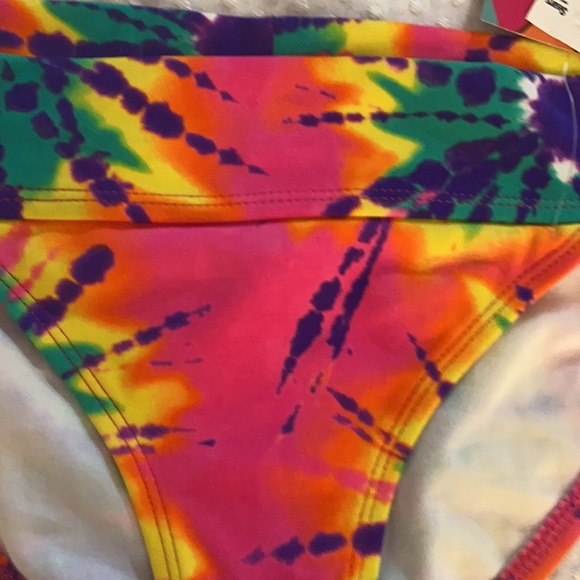 Pool Party Tye Dye bikini bottom - Picture 2 of 6
